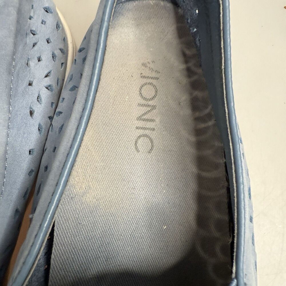 Vionic Splendid Midi Perf Slip-On Women’s 9 Leather Sneakers UK 7 EU 41 Orthotic - Picture 11 of 15